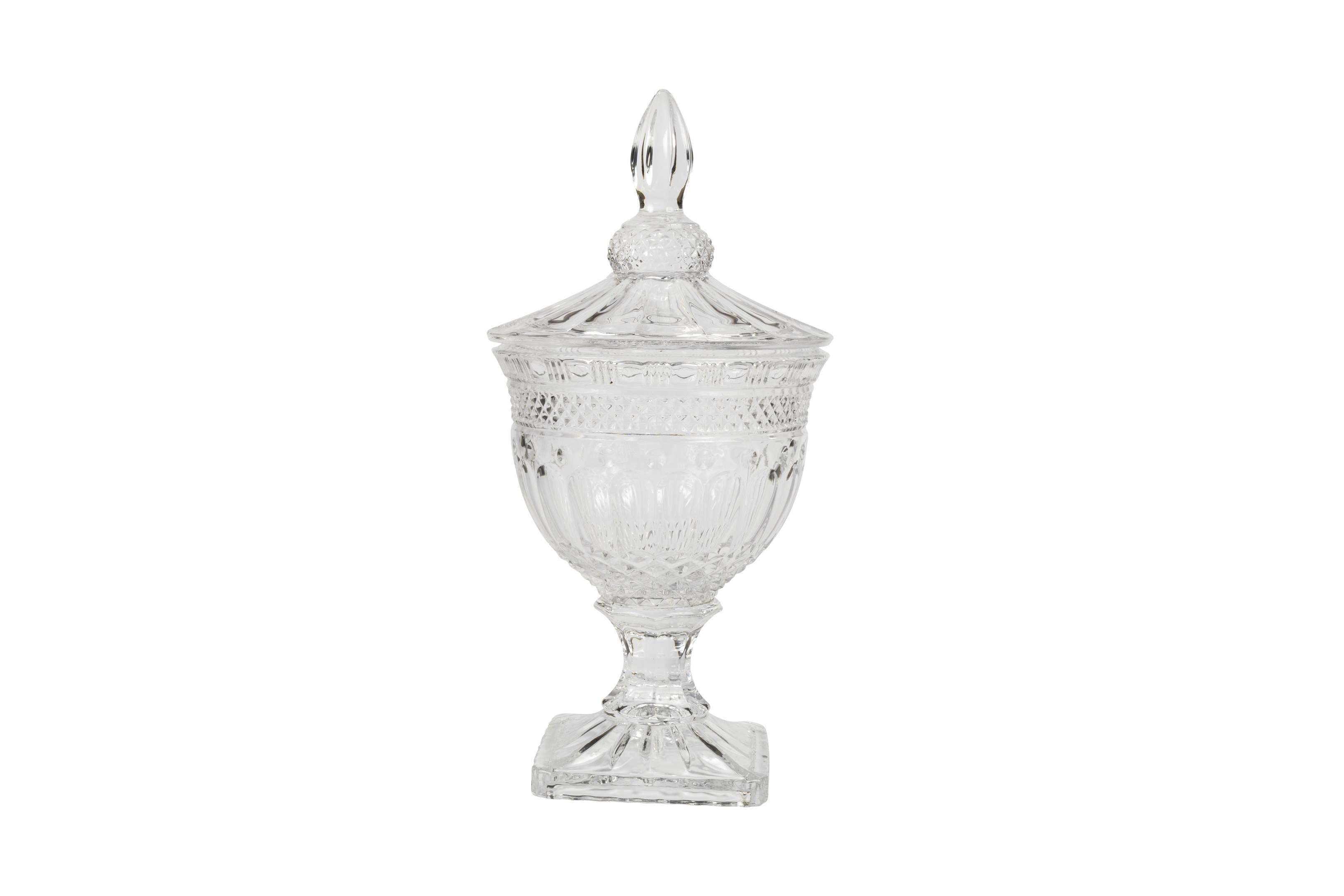 Deluxe Stemmed Tall Royal Bowl w/ Lid 