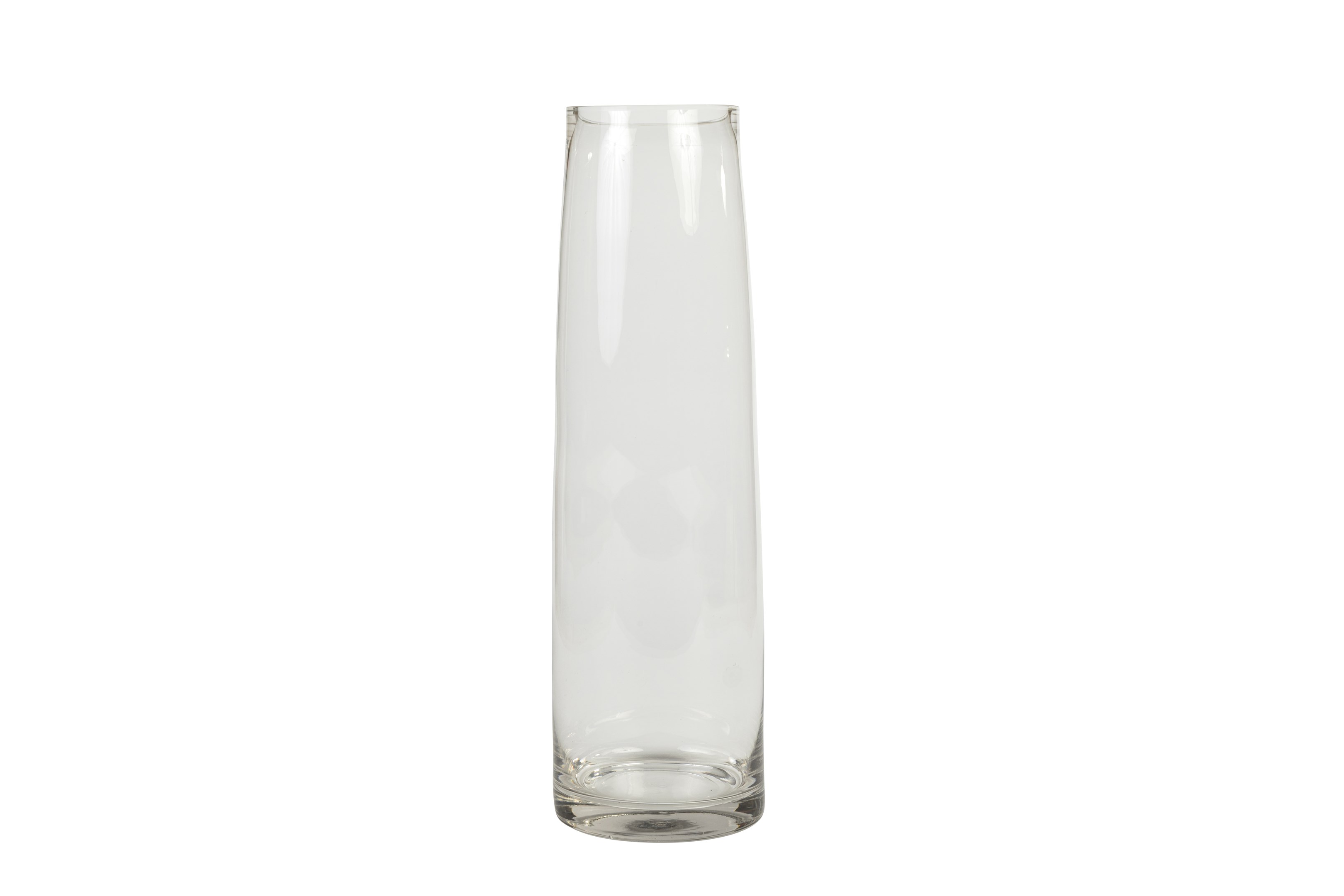 Clear Sturdy Vase 