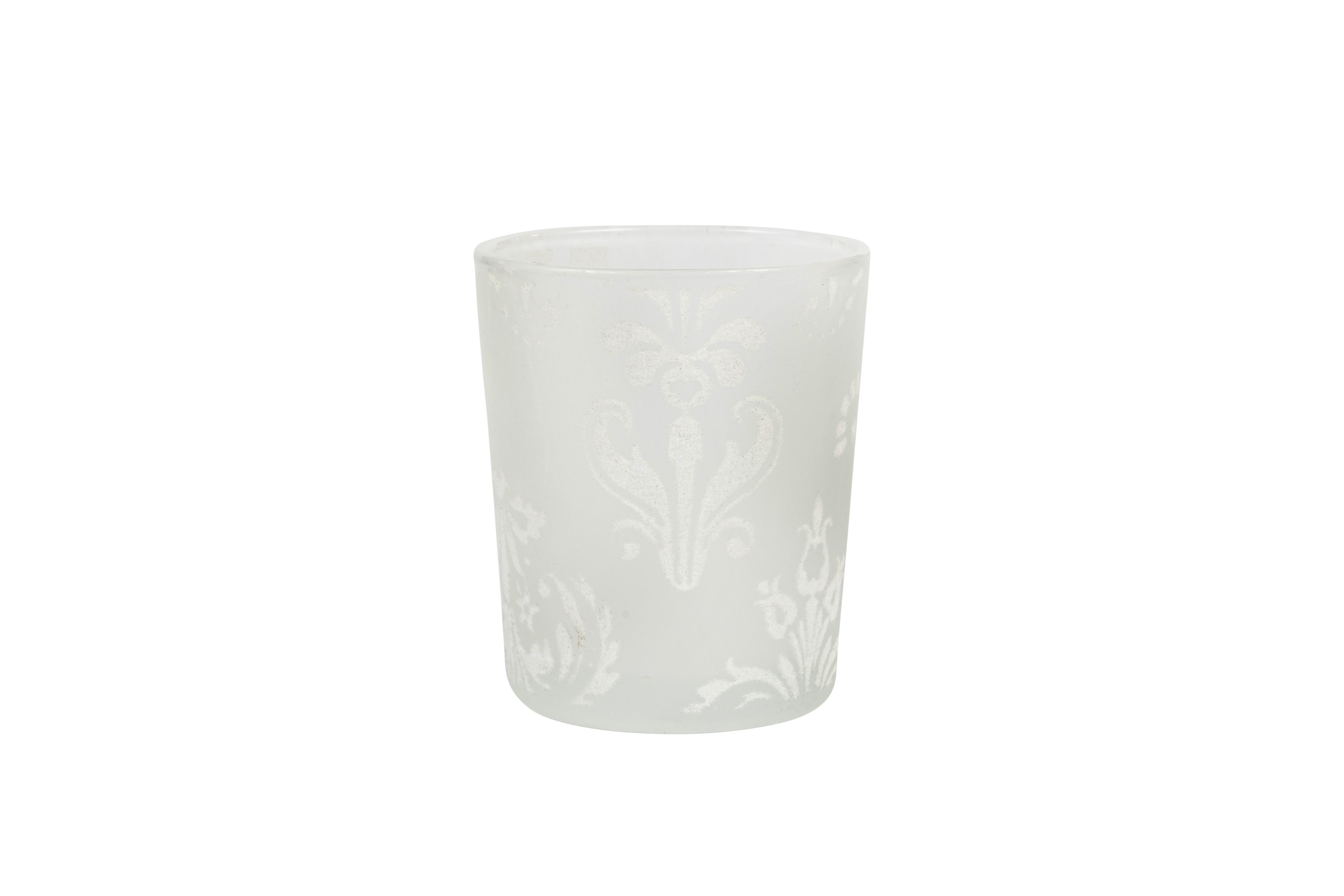 White Velvet Votive