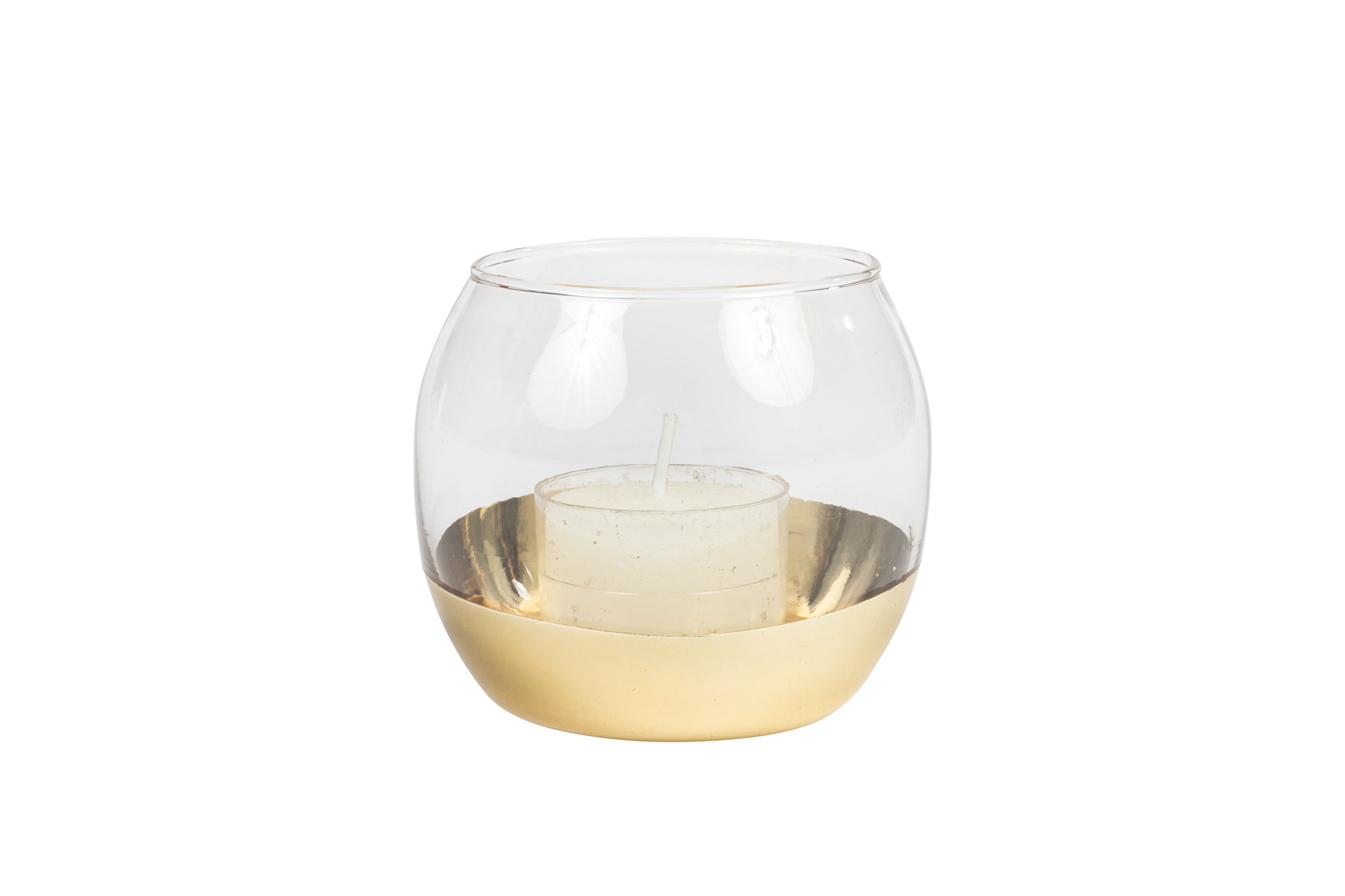 Gold Dipped Votive 