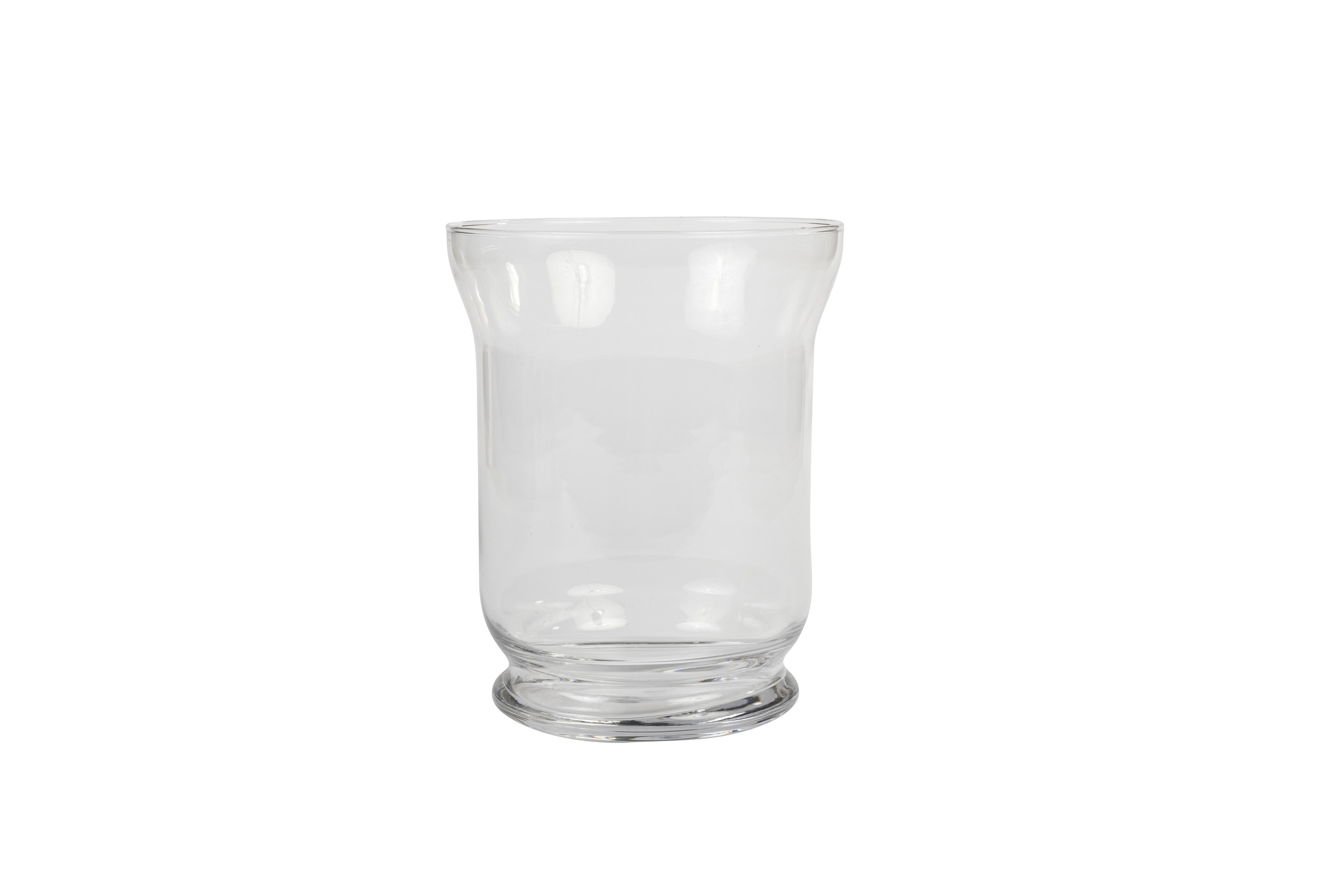 Glass Hurricane Candle Holder 