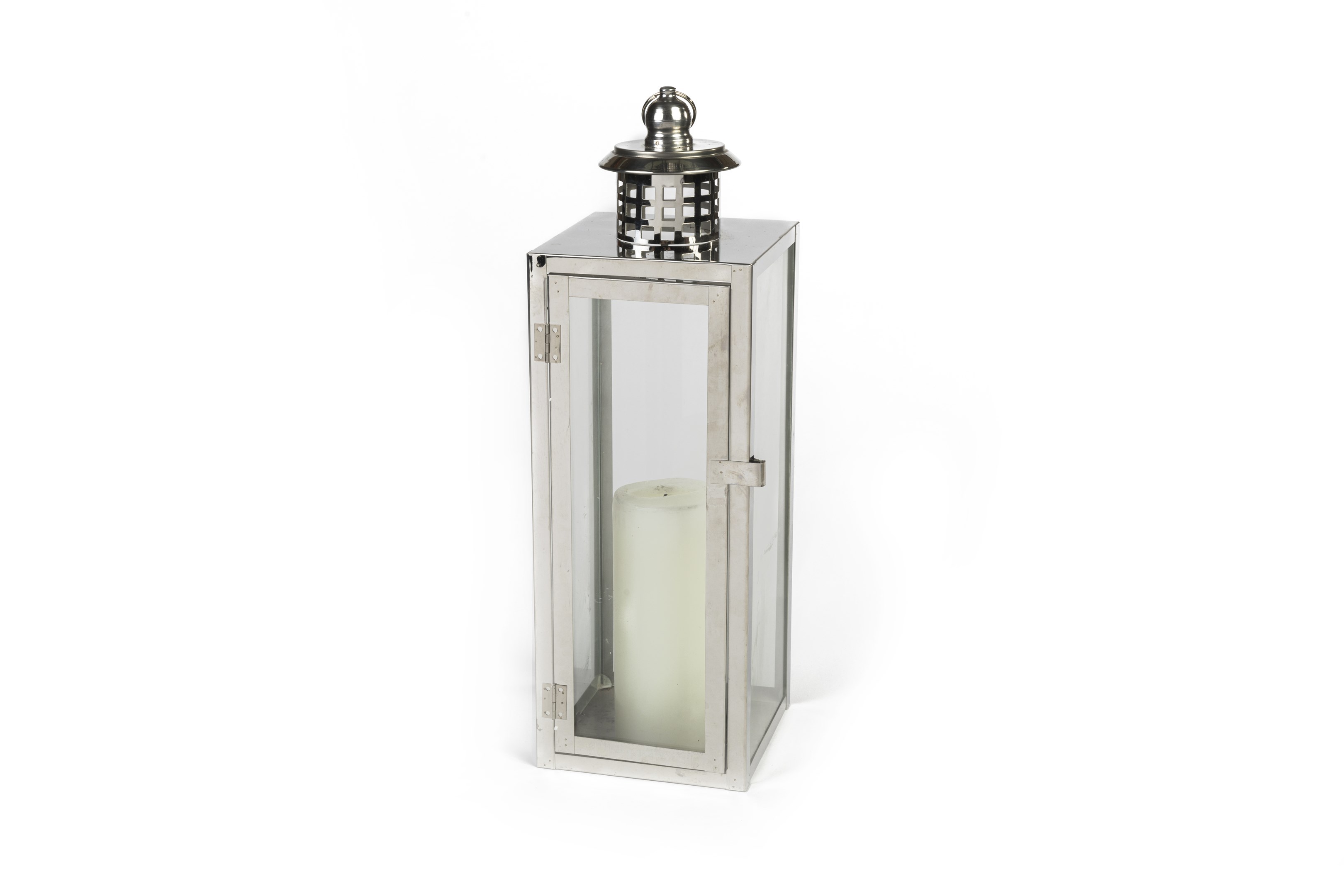 Stainless Steel Lantern Tall 
