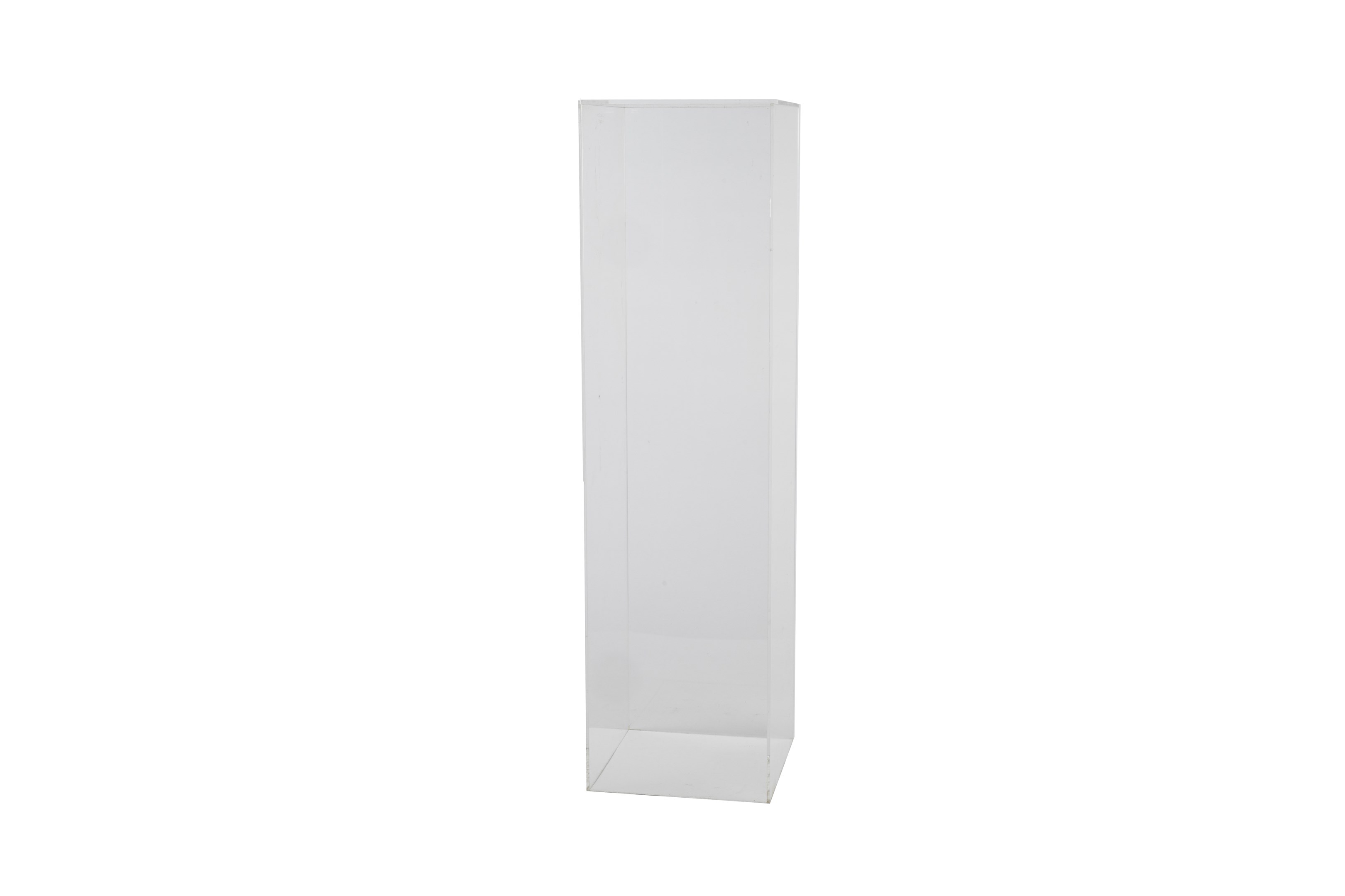 Clear Acrylic Plinth Tall