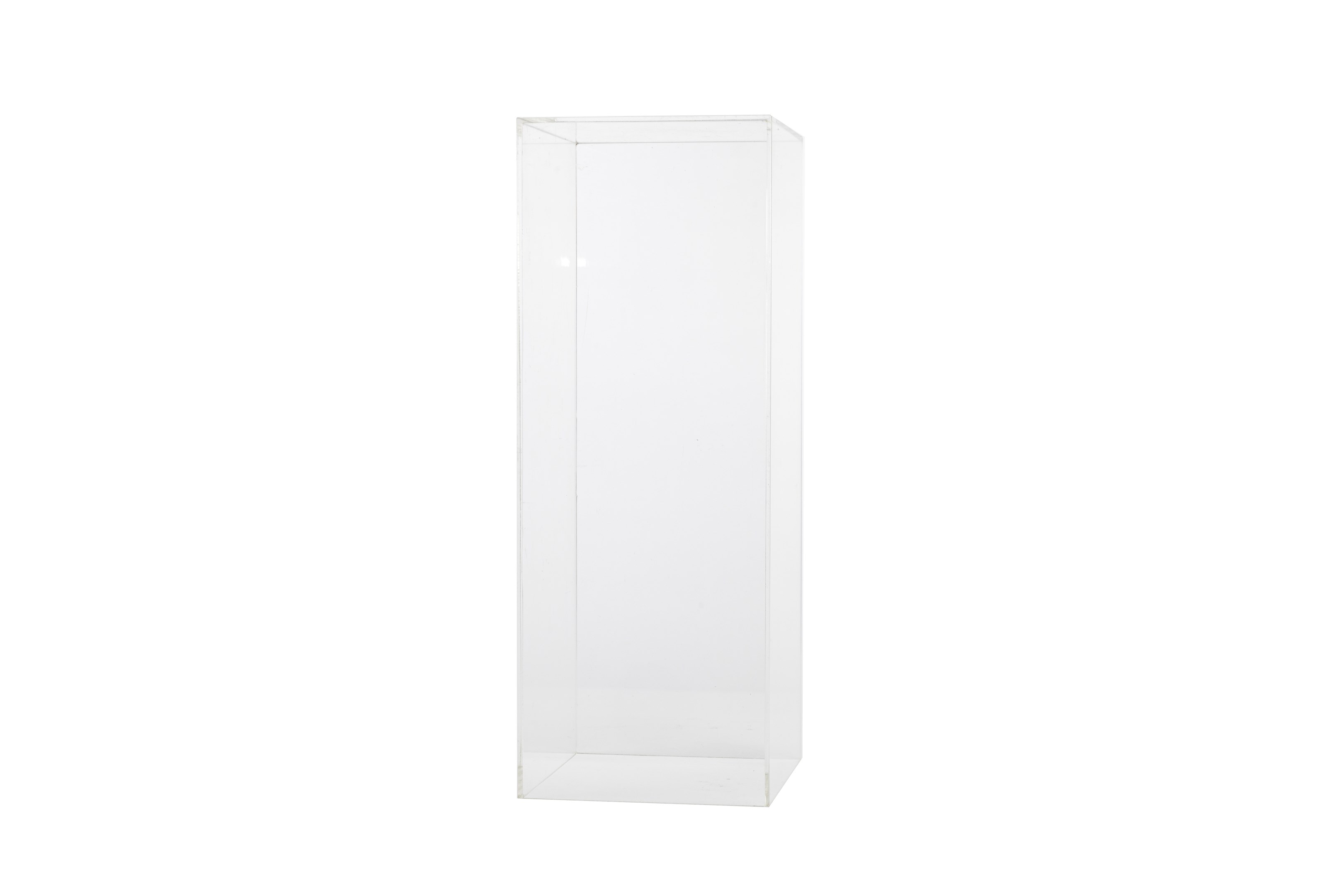 Clear Acrylic Plinth Medium 