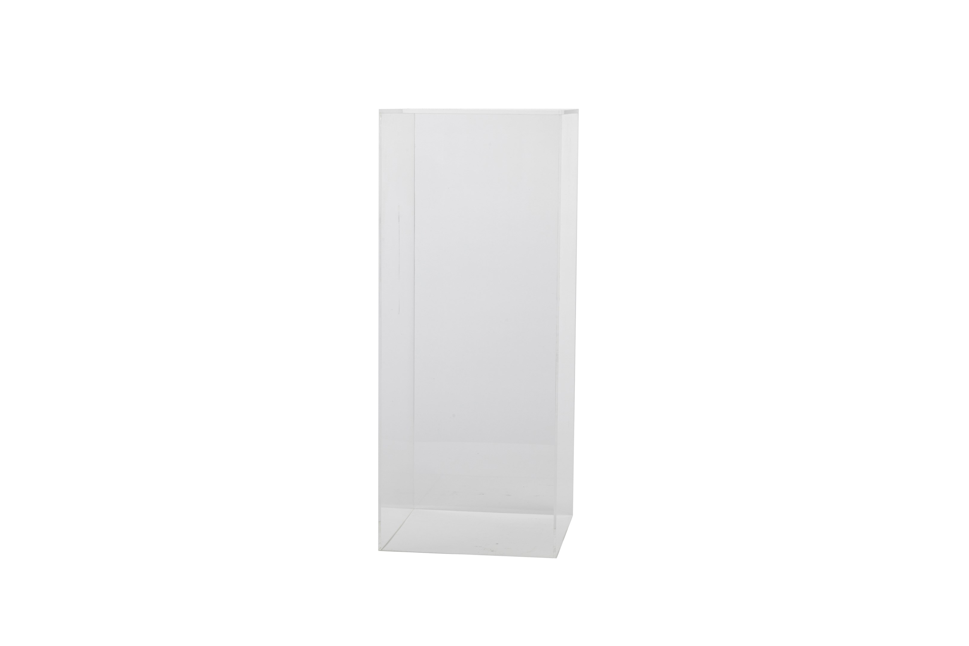Clear Acrylic Plinth Small