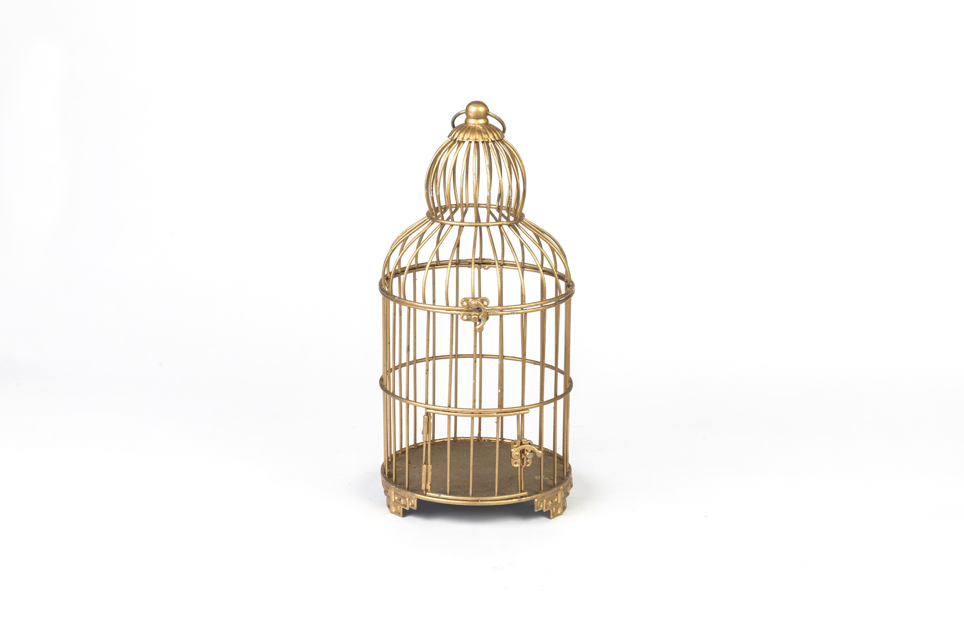Gold Bird Cages small