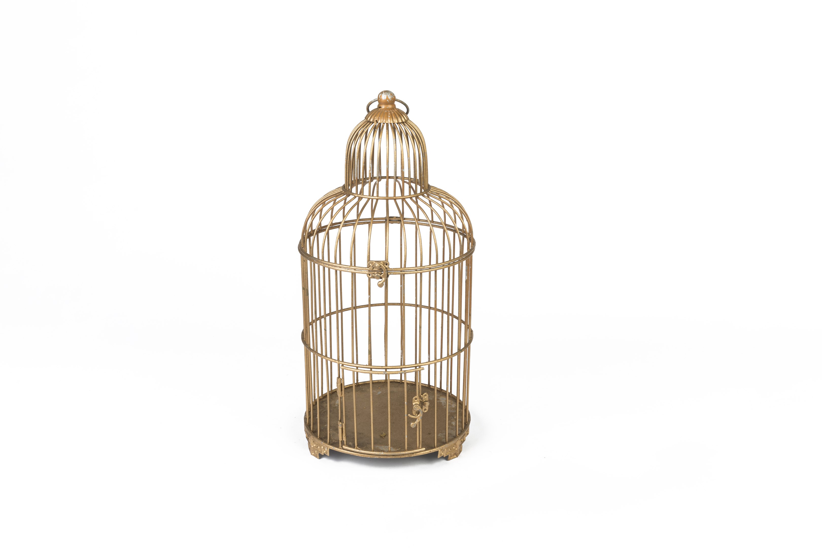 Gold Bird Cages medium