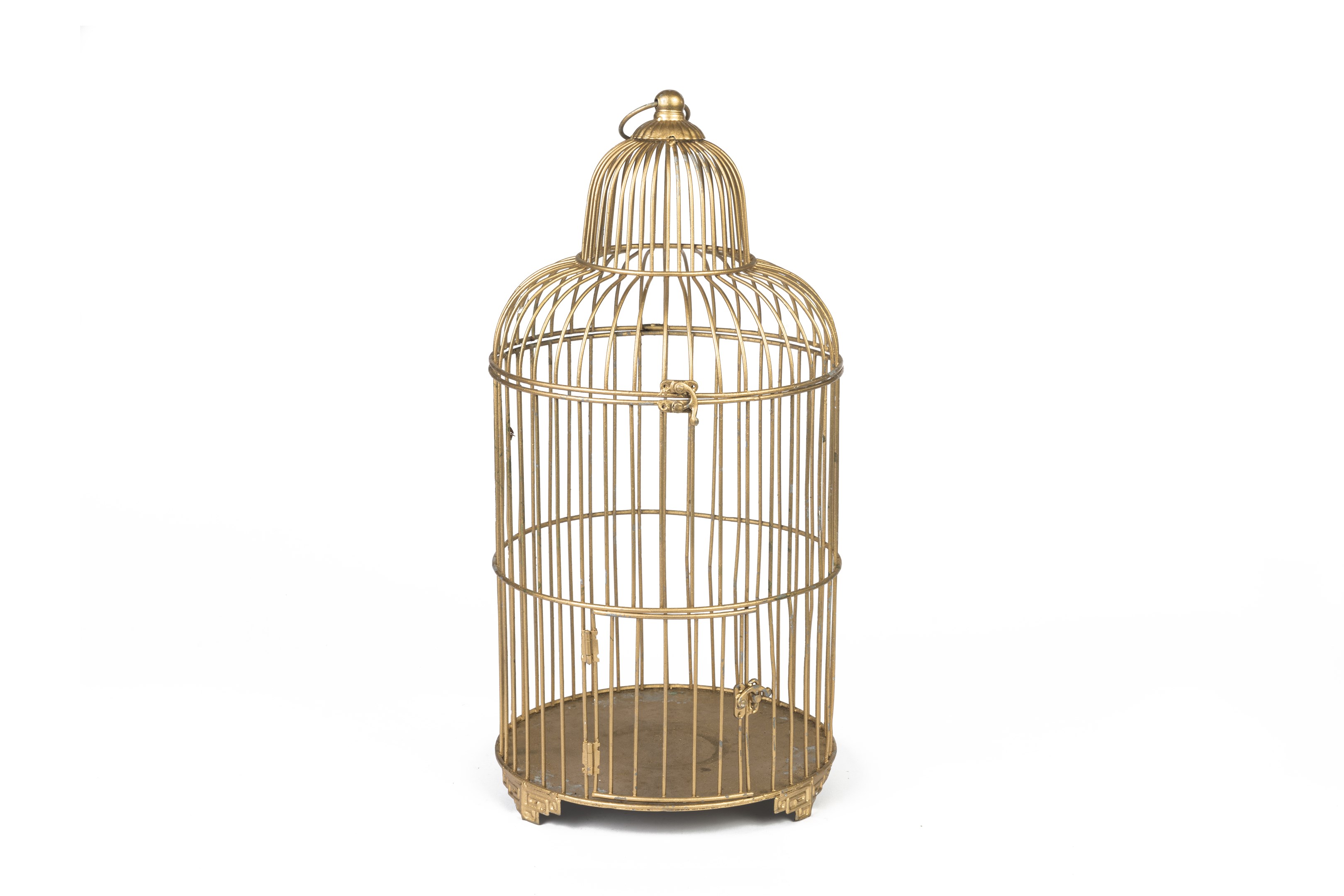 Gold Bird Cages large