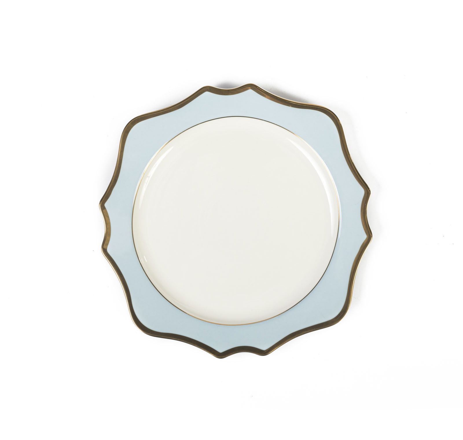 Azzurro Blue Sunflower Charger Plate