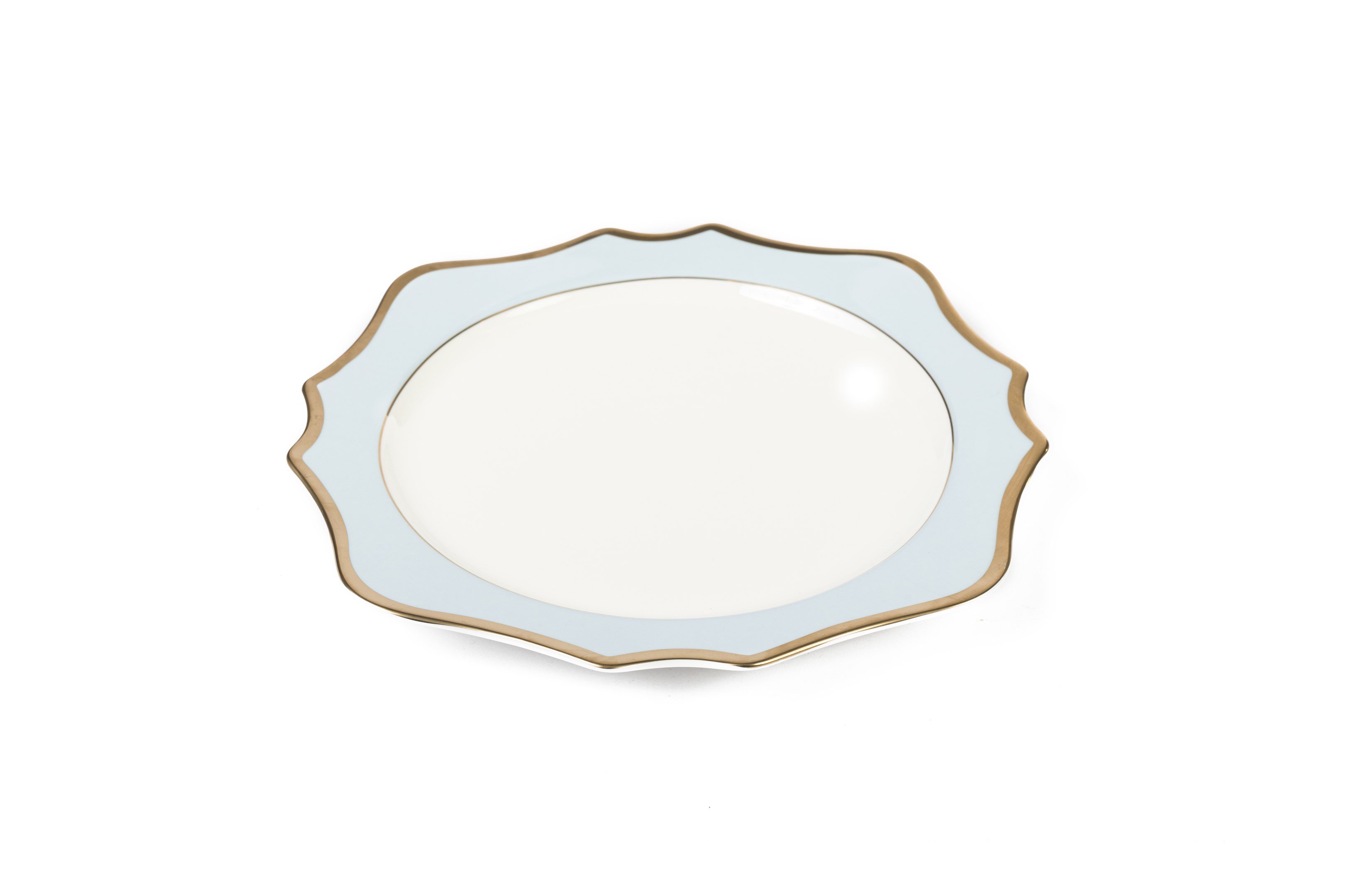 Azzurro Blue Sunflower Charger Plate