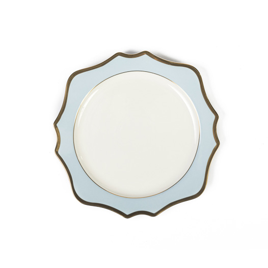 Azzurro Blue Sunflower Charger Plate