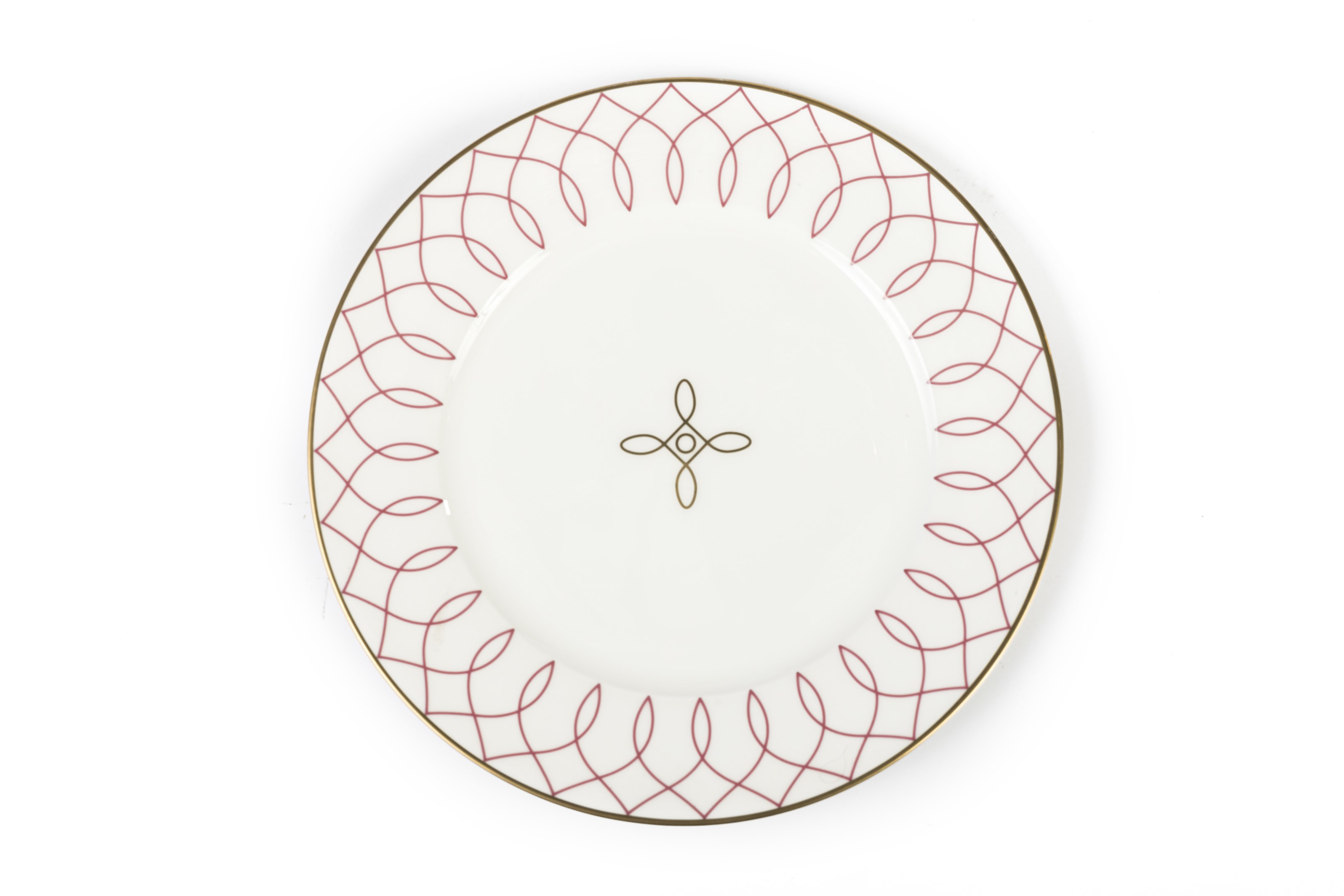 Monte Carlo Pink Dinner Plate