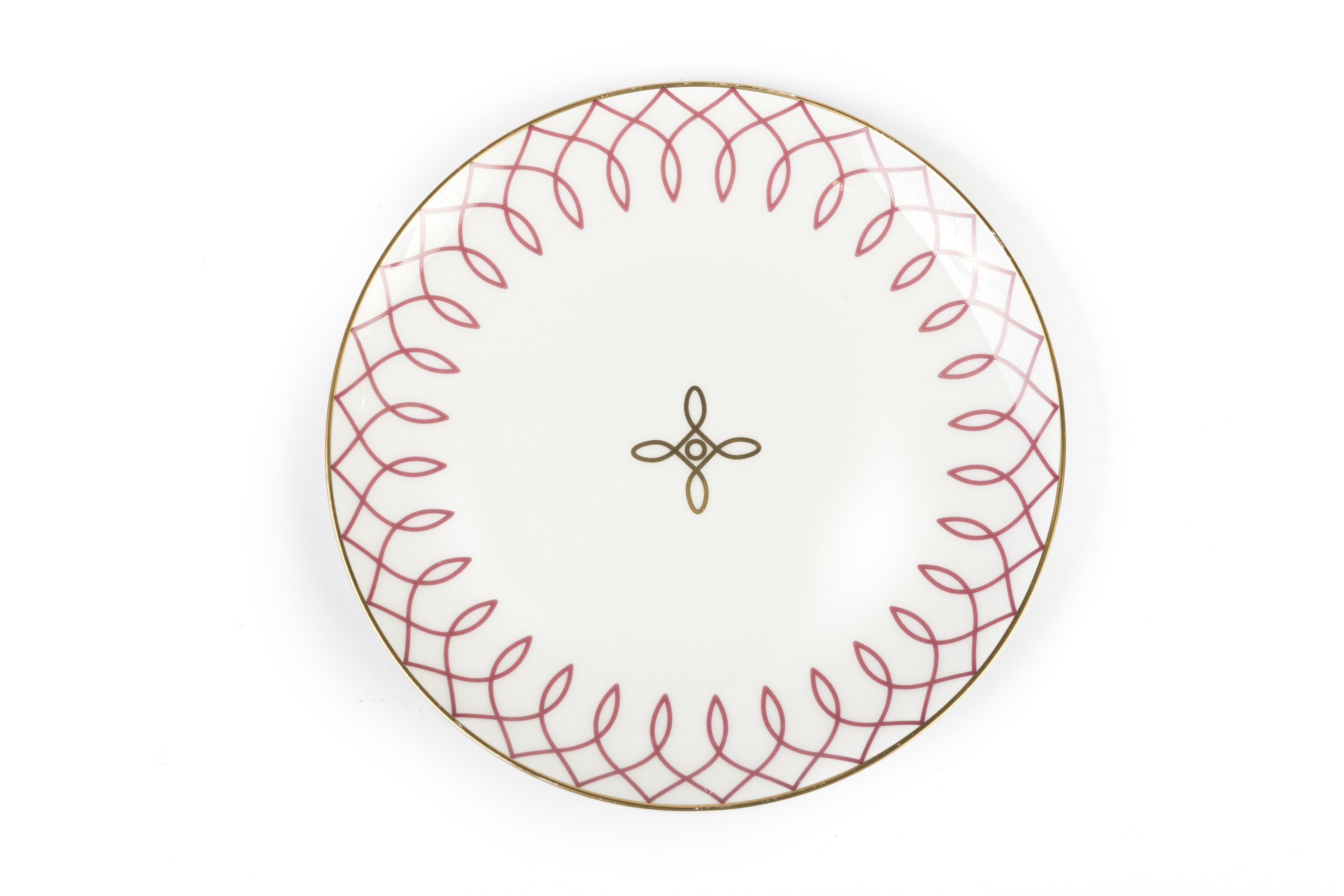 Monte Carlo Pink Bread Plate