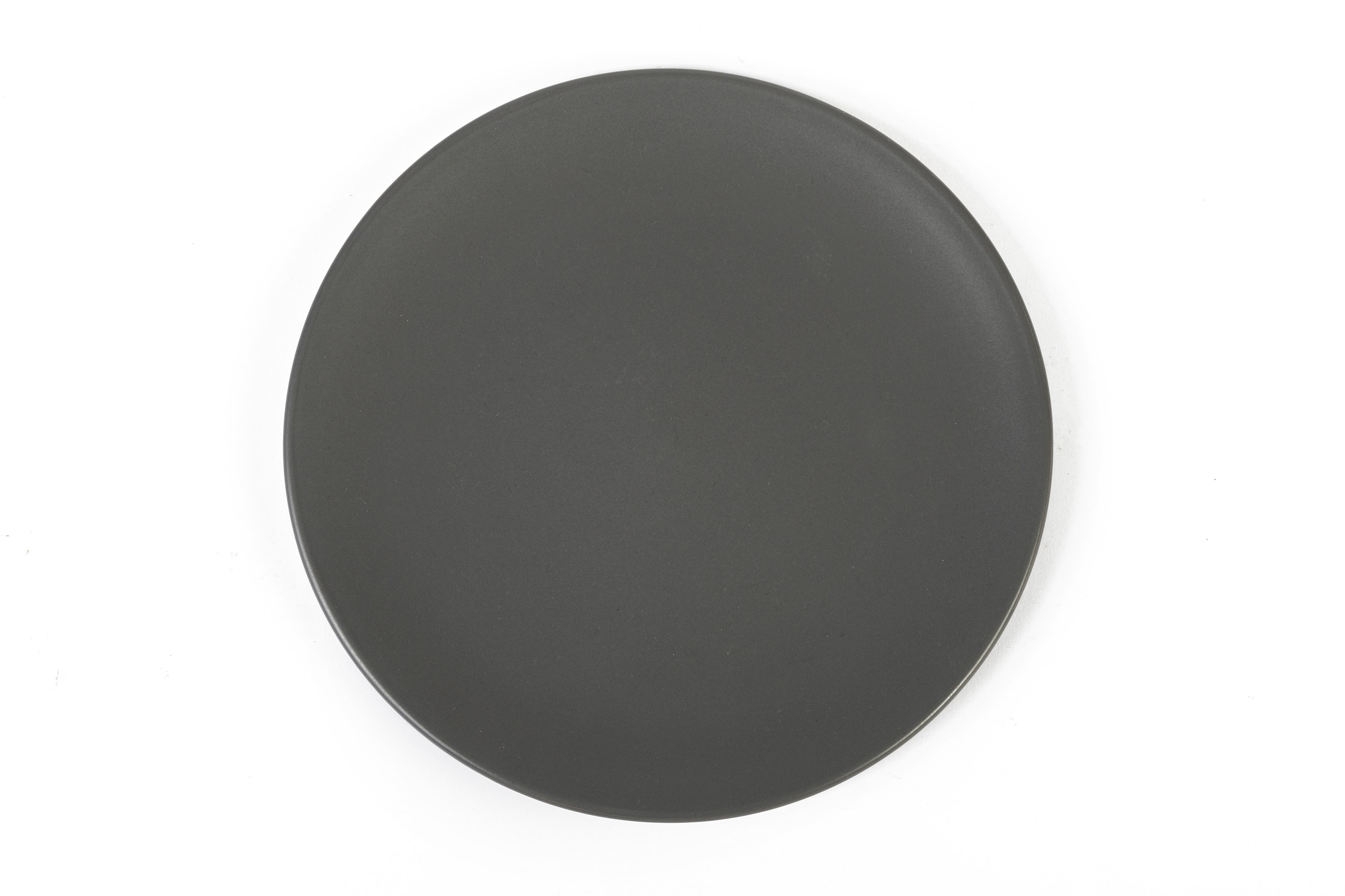 Dark Grey Entree Plate