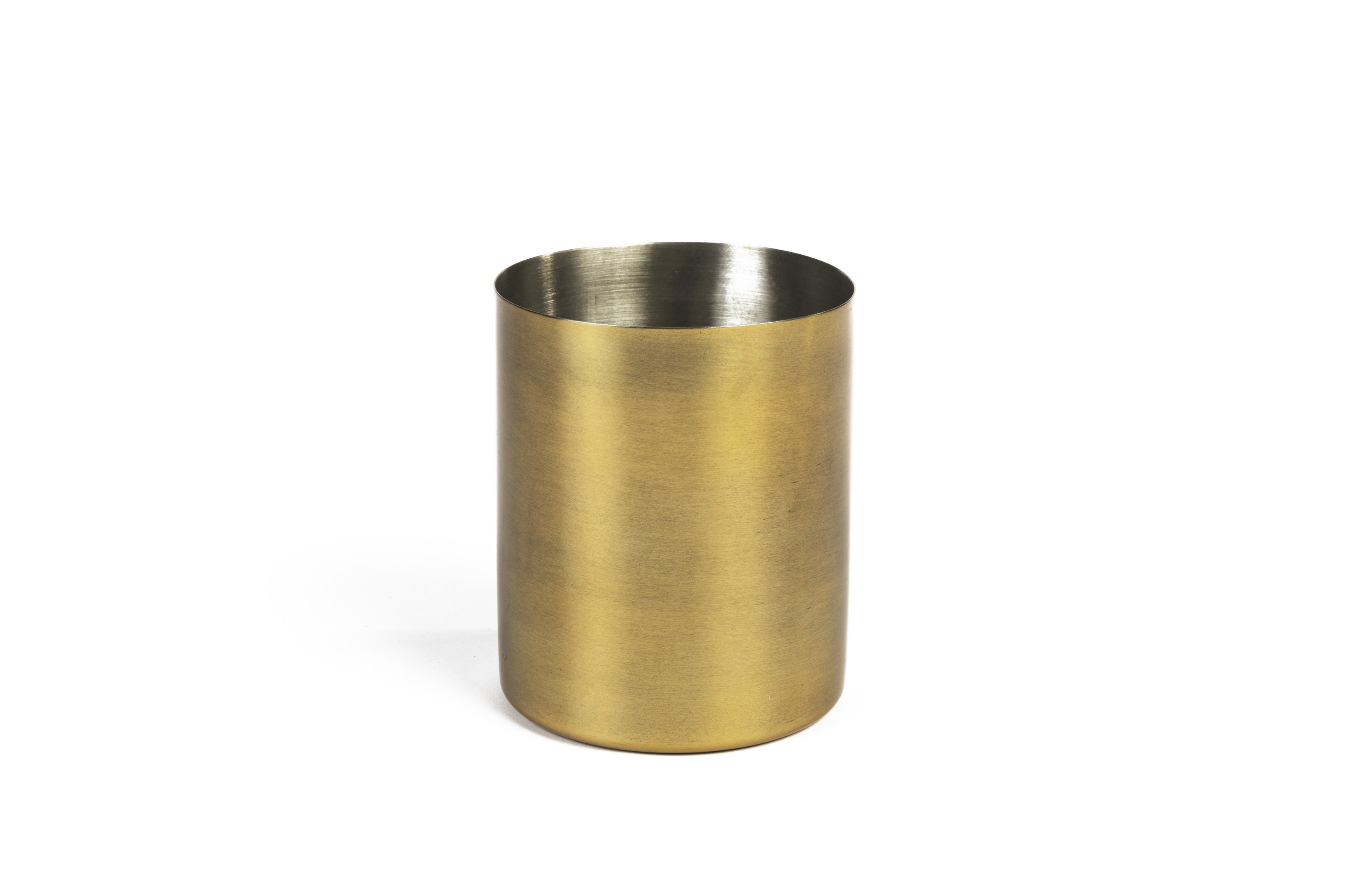 Small Gold Brass Pots 